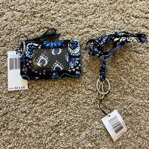 Vera Bradley Paisley lanyard
